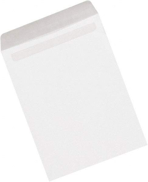 Made in USA - 13" Long x 10" Wide Self Seal White Catalog Envelope - White - Makers Industrial Supply