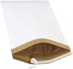 Made in USA - 19" Long x 12-1/2" Wide Peel-Off Self-Seal Padded Mailer - White - Makers Industrial Supply