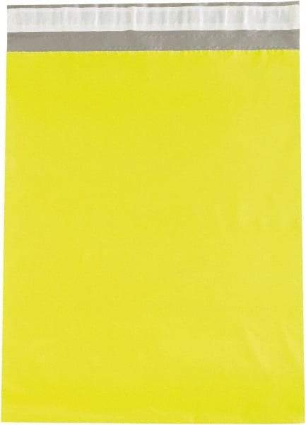 Value Collection - 19" Long x 14-1/2" Wide Peel-Off Self-Seal Courier Envelope - Yellow - Makers Industrial Supply