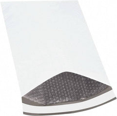 Made in USA - 19" Long x 12-1/2" Wide Peel-Off Self-Seal Padded Mailer - White - Makers Industrial Supply