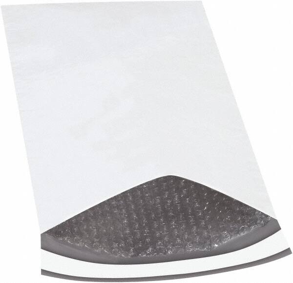 Made in USA - 14-1/2" Long x 9-1/2" Wide Peel-Off Self-Seal Padded Mailer - White - Makers Industrial Supply