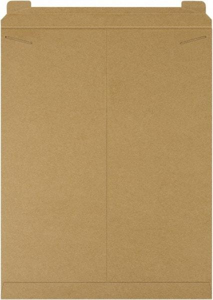 Made in USA - 27-3/4" Long x 21-1/2" Wide Regular Flat Mailer - Kraft - Makers Industrial Supply