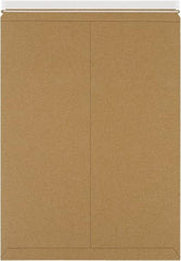 Made in USA - 24" Long x 18" Wide Peel-Off Self-Seal Flat Mailer - Kraft - Makers Industrial Supply