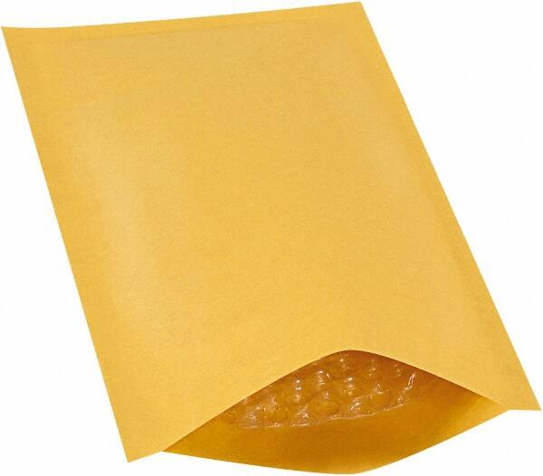 Made in USA - 10" Long x 5" Wide Regular Bubble Mailer - Kraft - Makers Industrial Supply