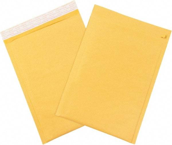 Value Collection - 19" Long x 12-1/2" Wide Peel-Off Self-Seal Bubble Mailer - Kraft - Makers Industrial Supply