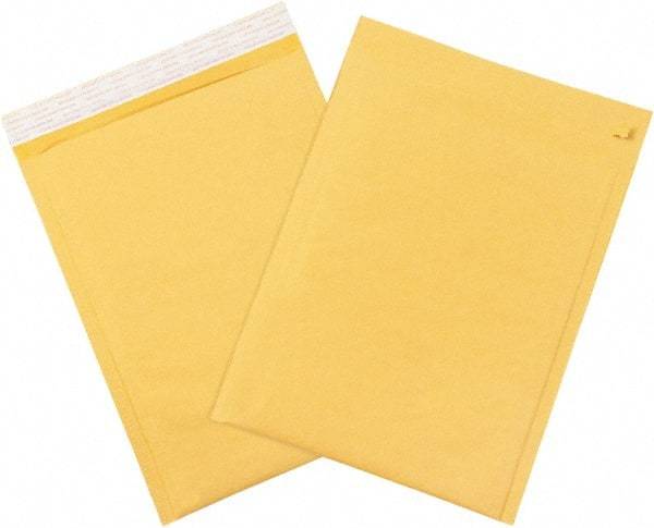 Value Collection - 16" Long x 10-1/2" Wide Peel-Off Self-Seal Bubble Mailer - Kraft - Makers Industrial Supply