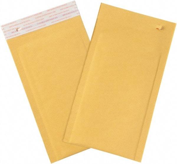 Value Collection - 10" Long x 6" Wide Peel-Off Self-Seal Bubble Mailer - Kraft - Makers Industrial Supply