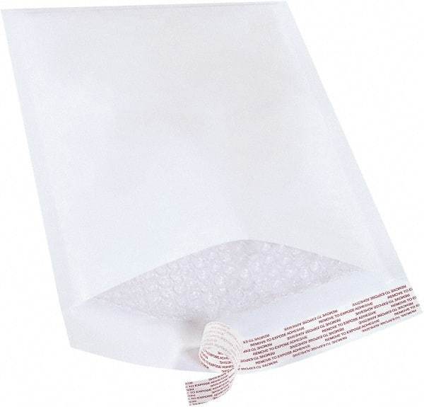 Value Collection - 14-1/2" Long x 8-1/2" Wide Peel-Off Self-Seal Bubble Mailer - White - Makers Industrial Supply