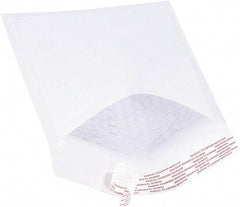 Value Collection - 10" Long x 6" Wide Peel-Off Self-Seal Bubble Mailer - White - Makers Industrial Supply