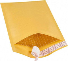 Value Collection - 12" Long x 7-1/4" Wide Peel-Off Self-Seal Bubble Mailer - Kraft - Makers Industrial Supply