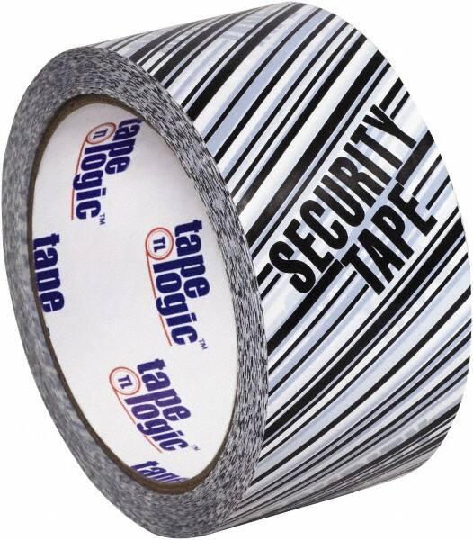 Tape Logic - 3,960" Long, Black/White Security Tape - For Multi-Use - Makers Industrial Supply