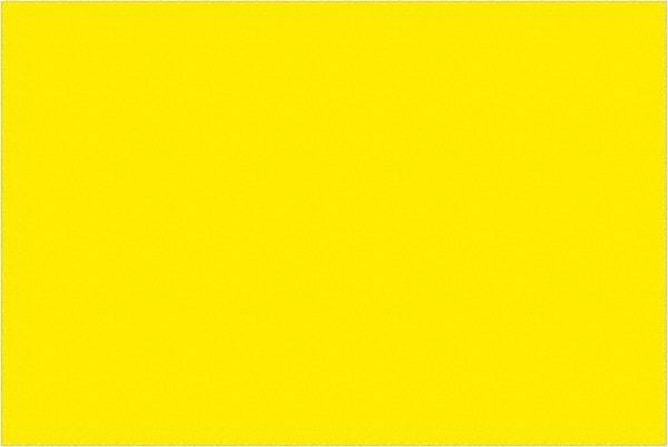 Tape Logic - 6" Long, Fluorescent Yellow Paper Inventory Labels - For Multi-Use - Makers Industrial Supply