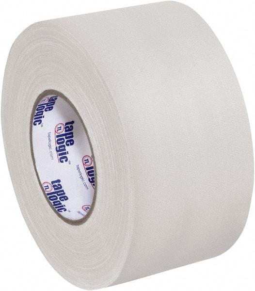 Tape Logic - 3" x 60 Yds White Gaffers Tape - 11 mil, Rubber Adhesive - Makers Industrial Supply