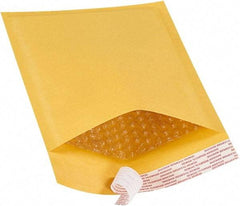 Made in USA - 10" Long x 6" Wide Peel-Off Self-Seal Bubble Mailer - Kraft - Makers Industrial Supply