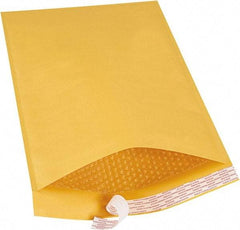 Made in USA - 19" Long x 12-1/2" Wide Peel-Off Self-Seal Bubble Mailer - Kraft - Makers Industrial Supply