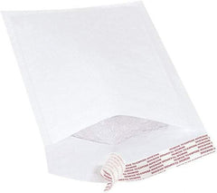 Made in USA - 10" Long x 5" Wide Peel-Off Self-Seal Bubble Mailer - White - Makers Industrial Supply