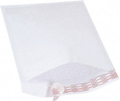 Made in USA - 12" Long x 8-1/2" Wide Peel-Off Self-Seal Bubble Mailer - White - Makers Industrial Supply