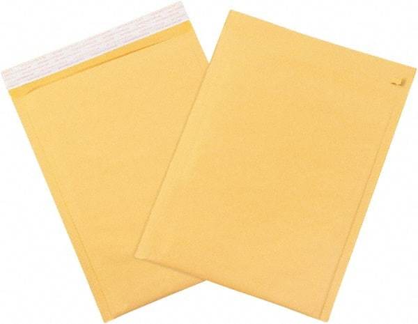 Value Collection - 12" Long x 7-1/4" Wide Peel-Off Self-Seal Bubble Mailer - Kraft - Makers Industrial Supply