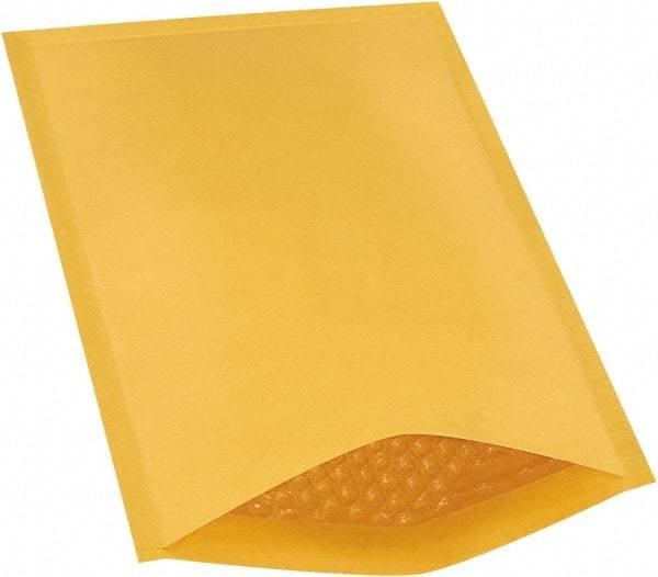 Made in USA - 14-1/2" Long x 8-1/2" Wide Regular Bubble Mailer - Kraft - Makers Industrial Supply