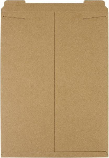 Made in USA - 27" Long x 20" Wide Regular Flat Mailer - Kraft - Makers Industrial Supply