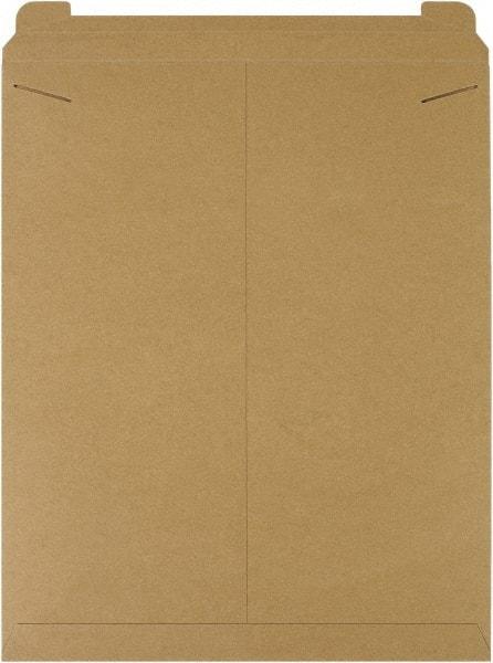 Made in USA - 27" Long x 22" Wide Regular Flat Mailer - Kraft - Makers Industrial Supply