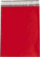 Value Collection - 19" Long x 14-1/2" Wide Peel-Off Self-Seal Courier Envelope - Red - Makers Industrial Supply