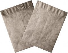 Dupont - 12" Long x 9" Wide Peel-Off Self-Seal Tyvek Flat Catalog Envelopes - Silver - Makers Industrial Supply