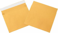 Made in USA - 15" Long x 10" Wide Peel-Off Self-Seal Natural Kraft Envelope - Kraft - Makers Industrial Supply