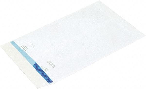 Made in USA - 13" Long x 10" Wide Peel-Off Self-Seal Flat Envelope - White - Makers Industrial Supply