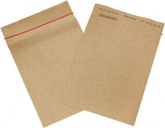 Made in USA - 10-1/2" Long x 8-1/2" Wide Self Seal Jiffy Rigi Bag Mailer - Kraft - Makers Industrial Supply