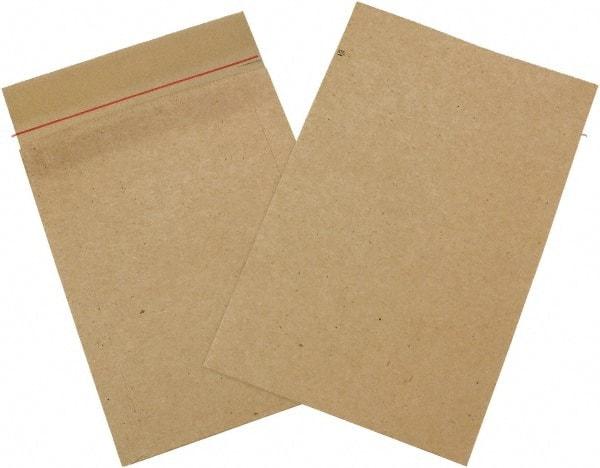 Made in USA - 18-1/2" Long x 14-1/2" Wide Self Seal Jiffy Rigi Bag Mailer - Kraft - Makers Industrial Supply