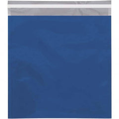 Value Collection - 13" Long x 10-3/4" Wide Peel-Off Self-Seal Metallic Mailer - Blue - Makers Industrial Supply