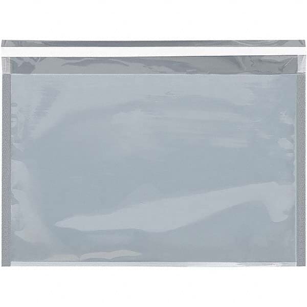 Value Collection - 12-3/4" Long x 9-1/2" Wide Peel-Off Self-Seal Glamour Mailer - Translucent Silver - Makers Industrial Supply