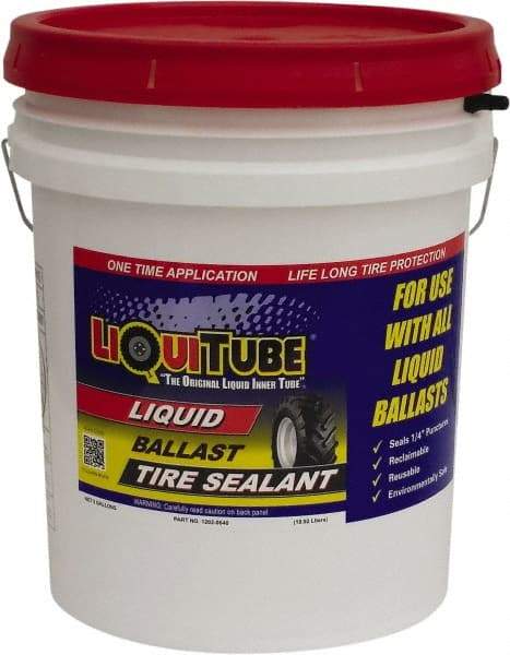 LiquiTube - Liquid Ballast Tire Sealant - 5 Gal - Makers Industrial Supply