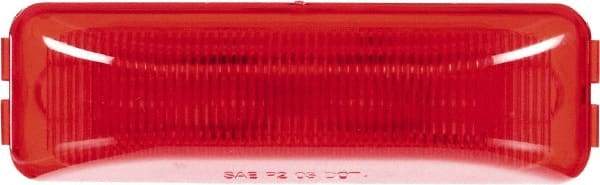 Truck-Lite - 4" Long, Red LED Marker Clearance - 12 Volts - Makers Industrial Supply