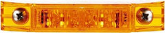 Truck-Lite - 4" Long, Yellow LED Marker Clearance - 12 Volts - Makers Industrial Supply