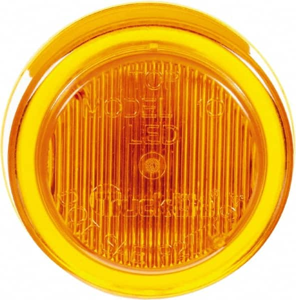 Truck-Lite - 2-1/2" Long, Yellow LED Marker Clearance - 12 Volts - Makers Industrial Supply