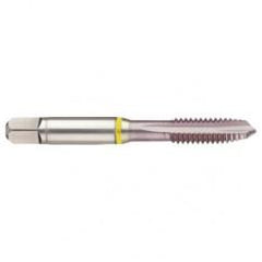 M14x2.0 2B 3-Flute Cobalt Yellow Ring Spiral Point Plug Tap-MolyGlide - Makers Industrial Supply