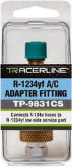 Spectroline - Low Side Automotive A/C Service Coupler - Yellow Actuator - Makers Industrial Supply