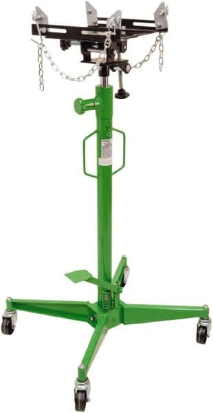 OEM Tools - 1,100 Lb Capacity Transmission Jack - 47 to 77" High - Makers Industrial Supply