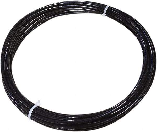 Loos & Co. - 3/16" x 1/8" Diam, Steel Wire Rope - 2,000 Lb Breaking Strength, 7 x 19, Vinyl Coating - Makers Industrial Supply