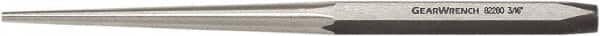 GearWrench - 1/4" Long Taper Punch - 11" OAL, Alloy Steel - Makers Industrial Supply