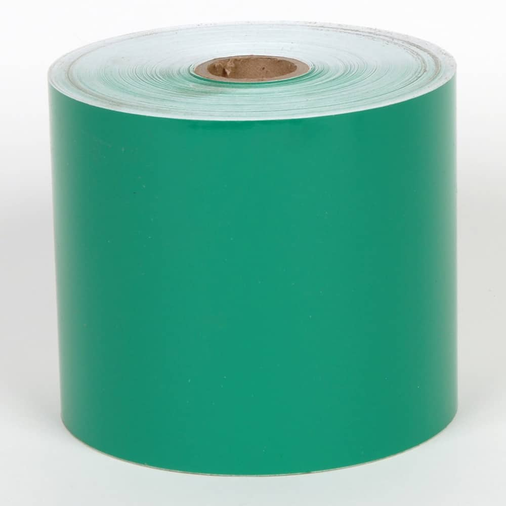 Cobra Systems - Labels, Ribbons & Tapes; Type: Vinyl Tape ; Color: Green ; For Use With: VNM4PRO ; Width (Inch): 4 ; Length (Feet): 150 ; Material: Vinyl - Exact Industrial Supply