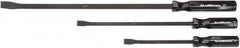 GearWrench - 3 Piece Pry Bar Set - Includes 12, 17 & 25" Lengths - Makers Industrial Supply