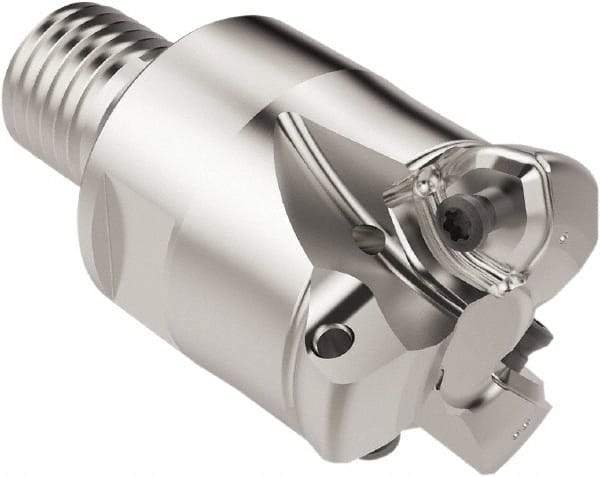 Seco - 27.6mm Cut Diam, 1.8mm Max Depth, M20 Modular Connection Indexable High-Feed End Mill - Screw Holding Method, 218.21-.. Insert, R217.21 Toolholder, Through Coolant - Makers Industrial Supply