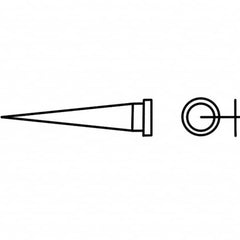 Weller - Soldering Iron Tips Type: Conical For Use With: WXP 80; WP 80; WSP 80 - Makers Industrial Supply