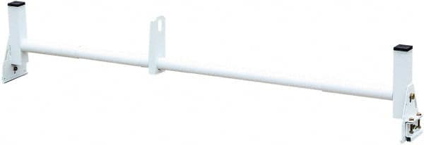 Buyers Products - Stainless Steel Ladder Rack Crossbar - 72" Long, White, For Use with Buyers Item# 1501310 - Makers Industrial Supply