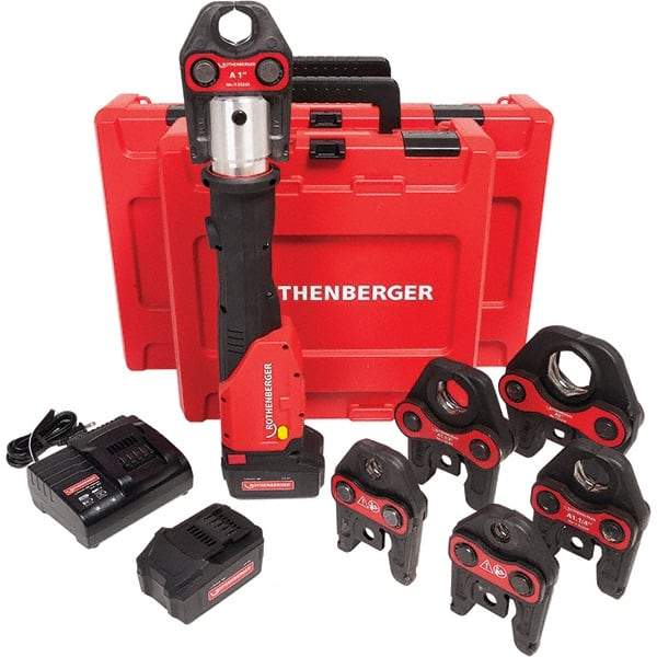 Rothenberger - Benders, Crimpers & Pressers Type: Cordless Press Tool Maximum Pipe Capacity (Inch): 2 - Makers Industrial Supply