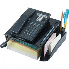 UNIVERSAL - Black Desktop Telephone Stand - Plastic - Makers Industrial Supply