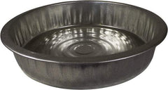 Funnel King - 13 Qt Drain Pan - Galvanized Steel - Makers Industrial Supply